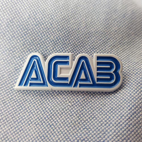 images ACAB / SEGA enamel badge