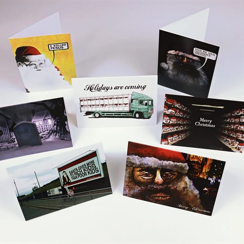 images Anti-Santa Christmas Cards w/ Envelopes
