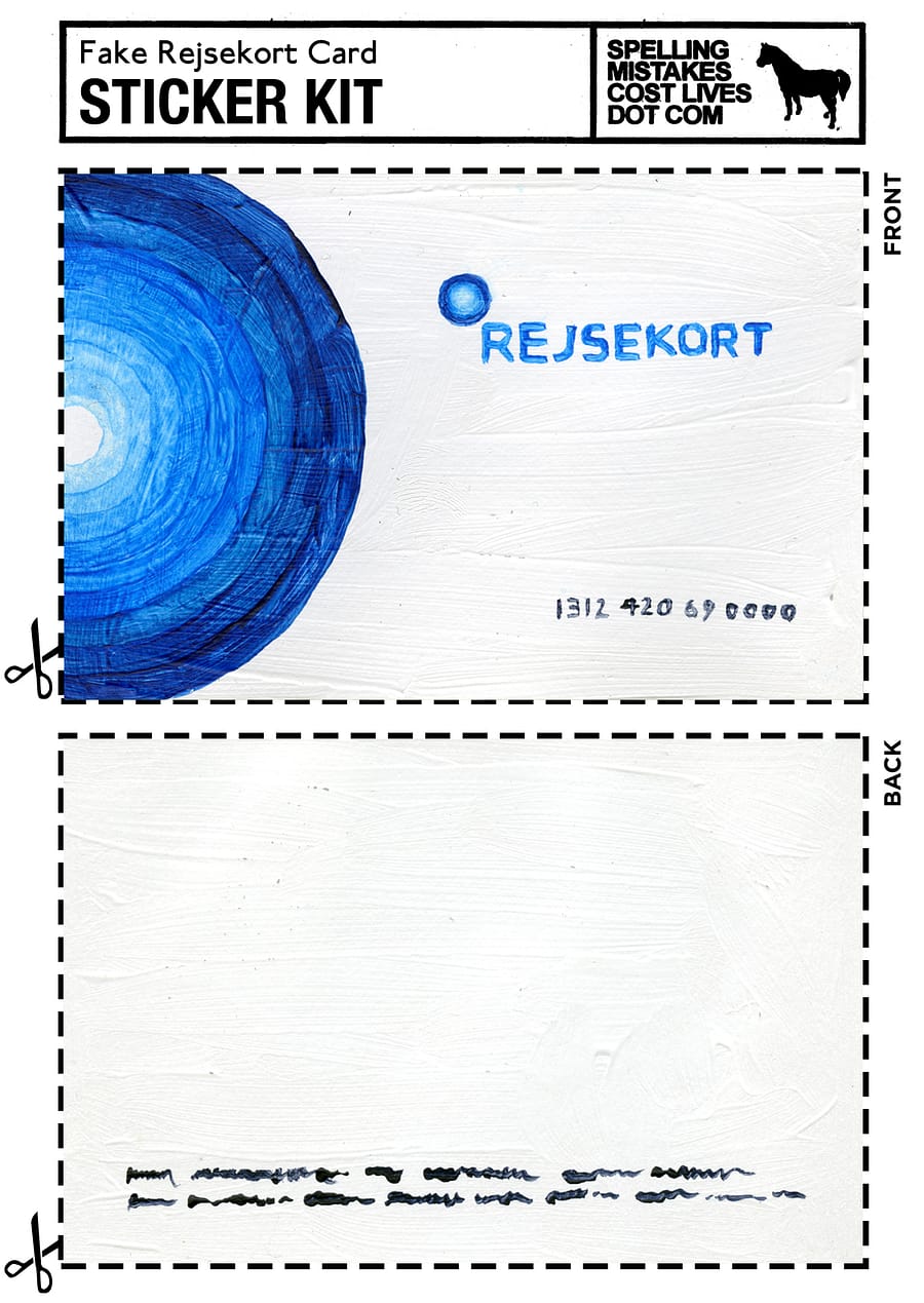images Fake Transit Card Sticker Kit + other city transit cards