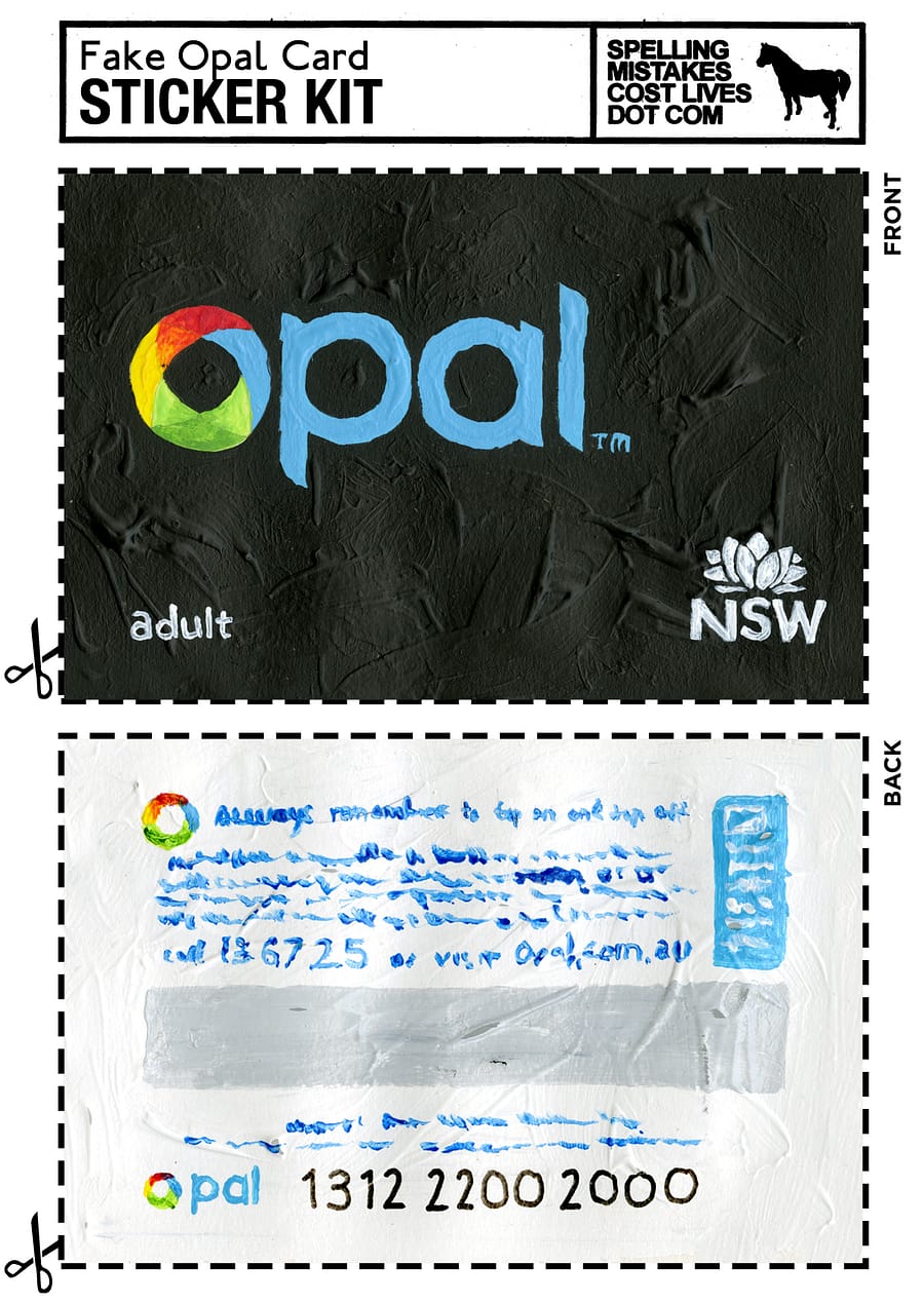 images Fake Transit Card Sticker Kit + other city transit cards