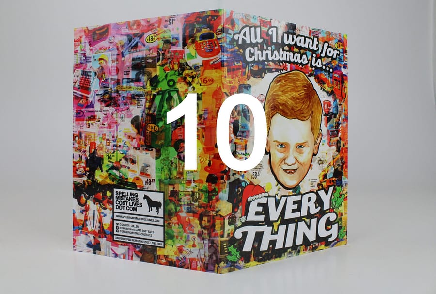 images All I Want for Christmas Card