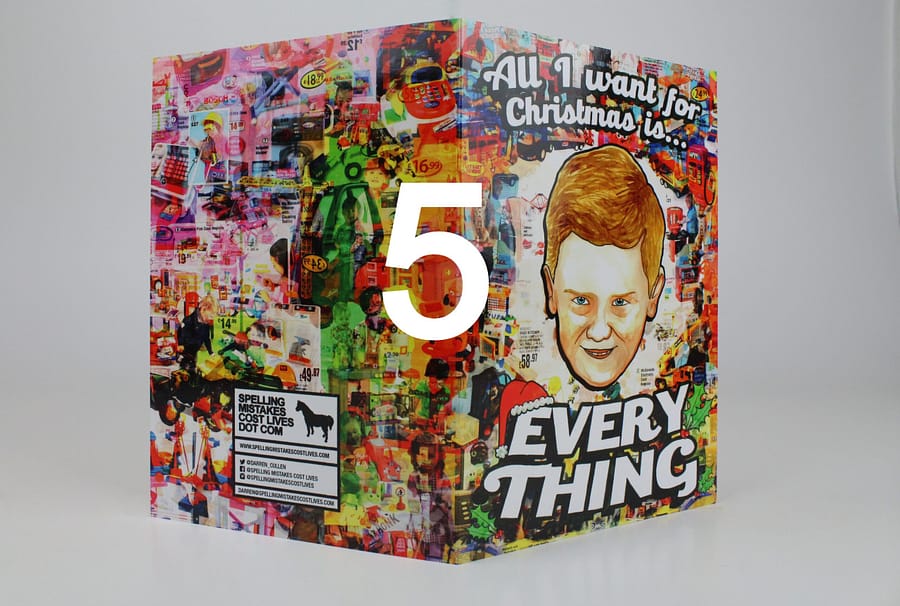 images All I Want for Christmas Card
